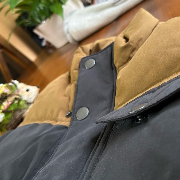 Puffer Vest | Size 6-7 (S) | Brown & Soft Black Colorblock | NEW with Tags! - Picture 3 of 10